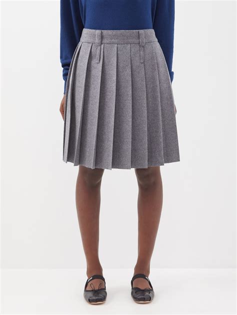 miu miu skirt sale|More.